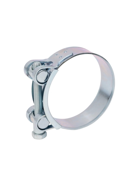 Хомут силовой шарнирный D68-73мм, оцинкованная сталь Gigant 123964