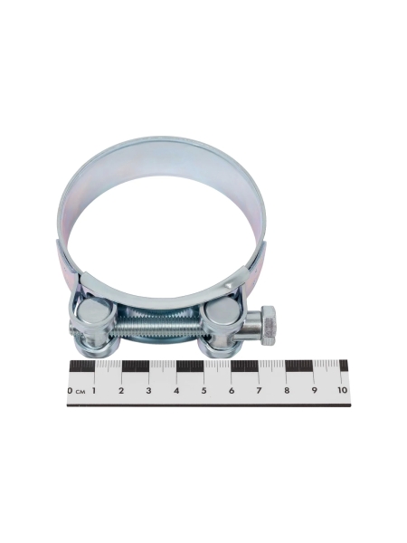 Хомут силовой шарнирный D68-73мм, оцинкованная сталь Gigant 123964