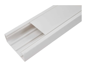 Кабель-канал с крышкой 100х40 белый, 2м Gigant 76004-2GI