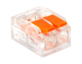 Двухпроводная клемма Gigant 6 шт/уп 0,08-2,5(4)мм² GCT-221-412-6