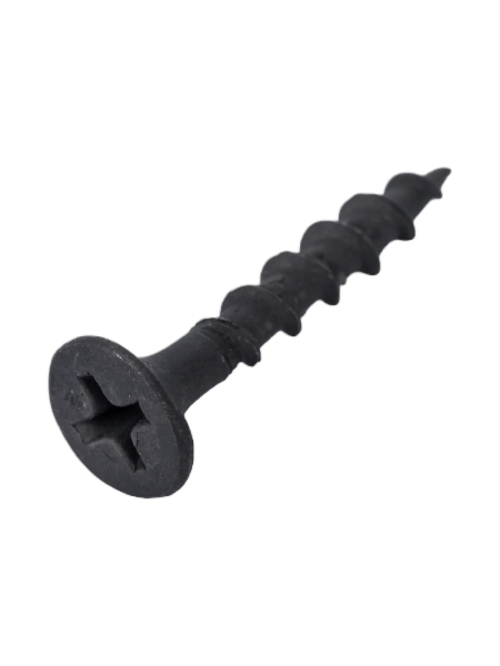 Саморезы Gigant 3,5x25, потайная головка, крупный шаг, оксидированный, 1 кг (примерно 711 шт) 123526