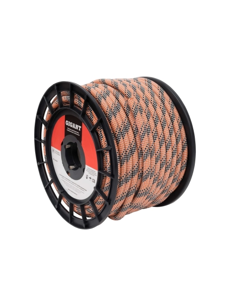 Веревка высокопрочная страховочная статическая 48-ми прядная GIGANT 10 мм 50 м SRG-01