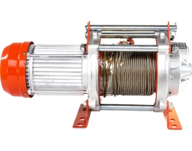 Электрическая лебедка Gigant 300/600 кг, 220 В, 60/30 м, Диаметр троса 6мм, GEW-08