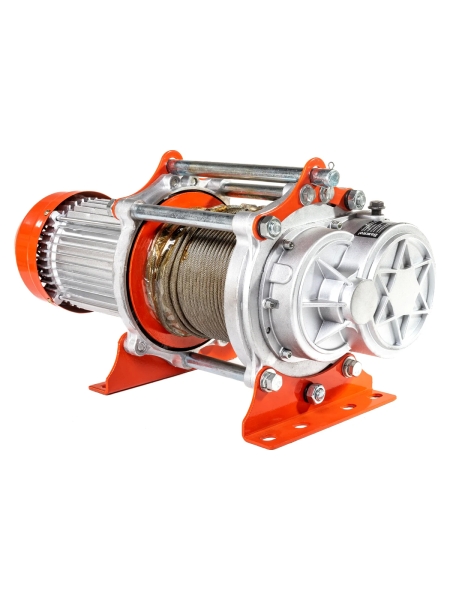 Электрическая лебедка Gigant 300/600 кг, 220 В, 60/30 м, Диаметр троса 6мм, GEW-08