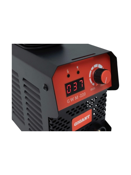 Инверторный сварочный аппарат (220 А; дисплей; кабель 2.5+1.5 м) Gigant GWM-220