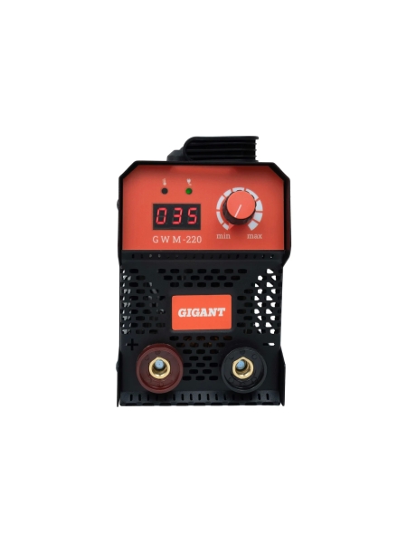 Инверторный сварочный аппарат (220 А; дисплей; кабель 2.5+1.5 м) Gigant GWM-220