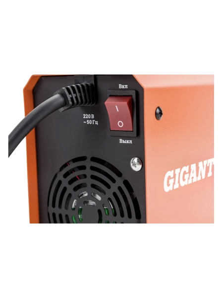 Инверторный сварочный аппарат (220 А; дисплей; кабель 2.5+1.5 м) Gigant GWM-220