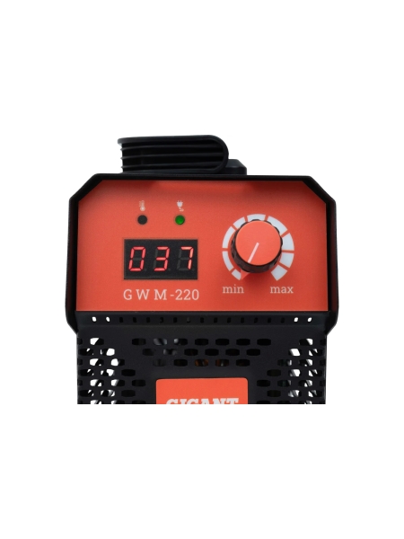 Инверторный сварочный аппарат (220 А; дисплей; кабель 2.5+1.5 м) Gigant GWM-220