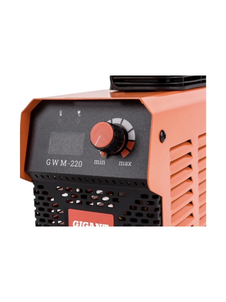 Инверторный сварочный аппарат (220 А; дисплей; кабель 2.5+1.5 м) Gigant GWM-220