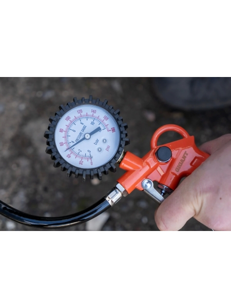 Пистолет для накачки шин (шланг 350 мм; рапид) Gigant IT140/10