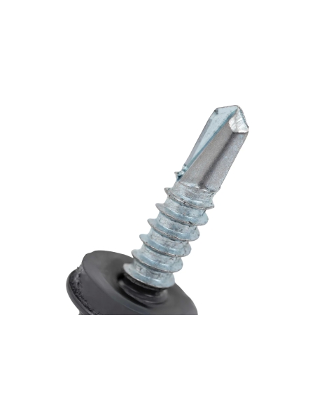 Gigant Кровельный саморез цинк 5,5х25 RAL 7024 сверло 250 шт G-124112