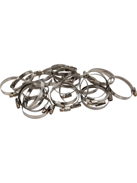 Червячный хомут нерж Gigant 40-60 мм/9 W2, 25 шт G/1/48