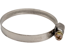 Червячный хомут нерж Gigant 40-60 мм/9 W2, 25 шт G/1/48