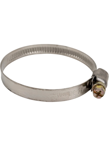 Червячный хомут нерж Gigant 40-60 мм/9 W2, 25 шт G/1/48