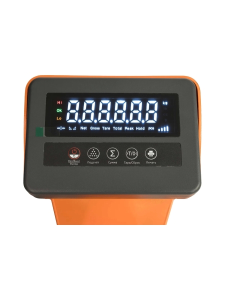 Гидравлическая тележка Gigant с весами, 2000кг, 1150x550мм, полиуретановые колеса JHPT2000-1150-W