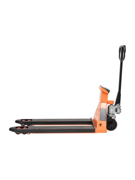 Гидравлическая тележка Gigant с весами, 2000кг, 1150x550мм, полиуретановые колеса JHPT2000-1150-W