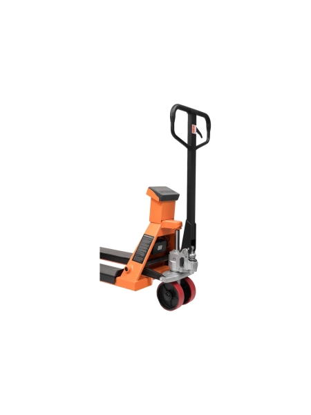 Гидравлическая тележка Gigant с весами, 2000кг, 1150x550мм, полиуретановые колеса JHPT2000-1150-W