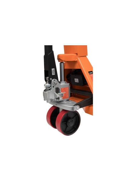 Гидравлическая тележка Gigant с весами, 2000кг, 1150x550мм, полиуретановые колеса JHPT2000-1150-W