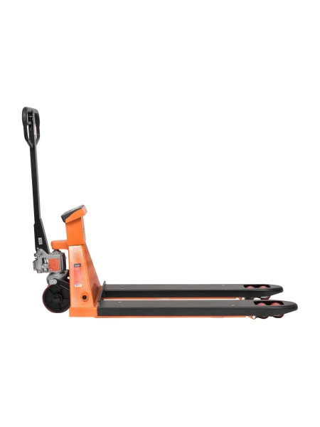 Гидравлическая тележка Gigant с весами, 2000кг, 1150x550мм, полиуретановые колеса JHPT2000-1150-W