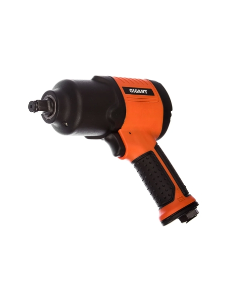 Ударный пневмогайковерт (720 Нм; 1/2"; кейс) Gigant PW 720 + набор головок