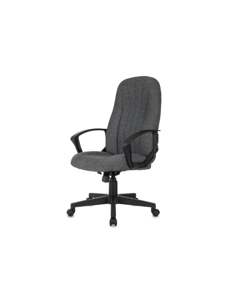 Кресло руководителя Gigant серое, сетка, ткань, крестовина пластик, 120 кг GCH-13