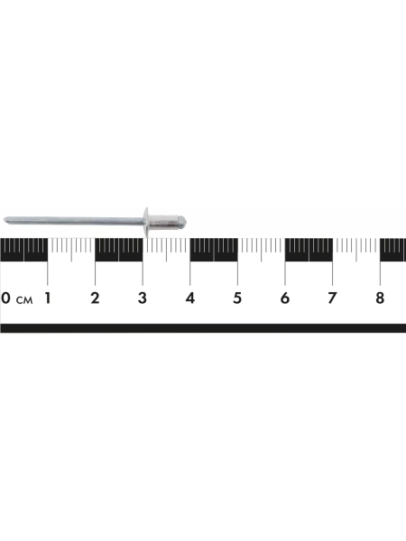 Заклепки вытяжные 3,2x6 100 шт. цинк Gigant 123901