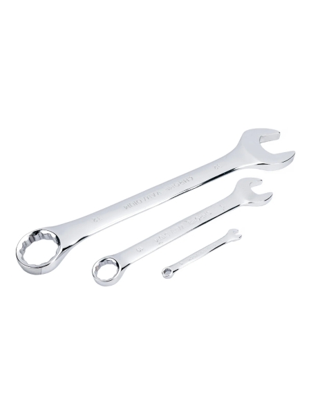 Набор комбинированных ключей Gigant 6 - 32 мм, 25шт., полированный хром, Сталь Cr-V, 6-32мм, GDWSP-25