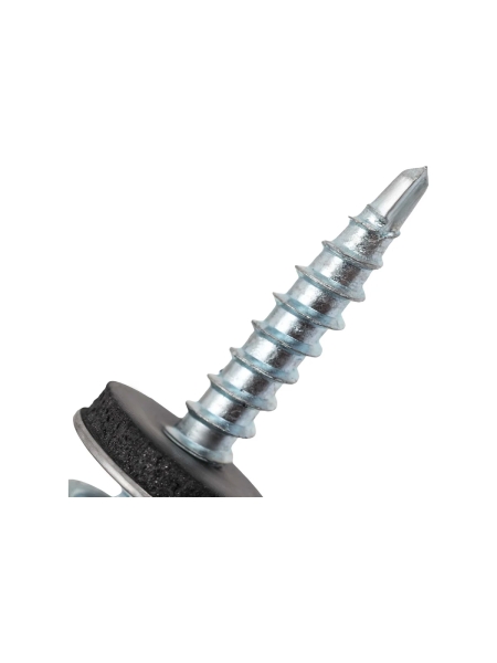 Кровельный саморез цинк 4,8x28 сверло 60 шт Gigant G-124122