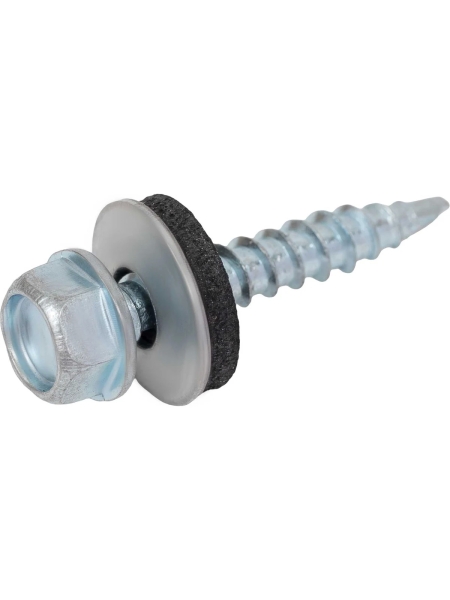 Кровельный саморез цинк 4,8x28 сверло 60 шт Gigant G-124122