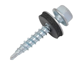 Кровельный саморез цинк 4,8x28 сверло 60 шт Gigant G-124122