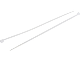 Нейлоновая хомут-стяжка Gigant 2,5х160 белый, 100 шт G/1/13