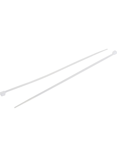 Нейлоновая хомут-стяжка Gigant 2,5х160 белый, 100 шт G/1/13