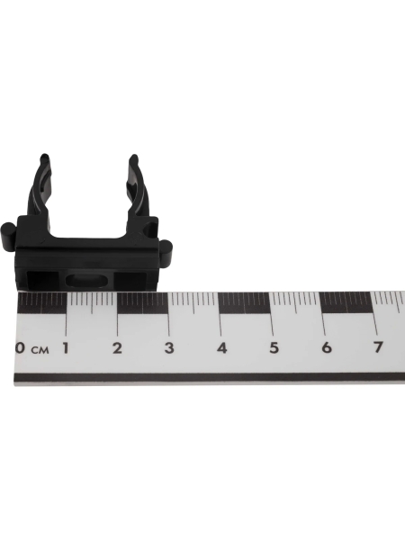 Крепёж-клипса для труб Gigant полипропилен D20 черная 100шт 123939