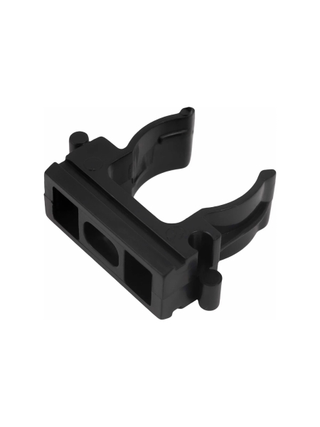 Крепёж-клипса для труб Gigant полипропилен D20 черная 100шт 123939