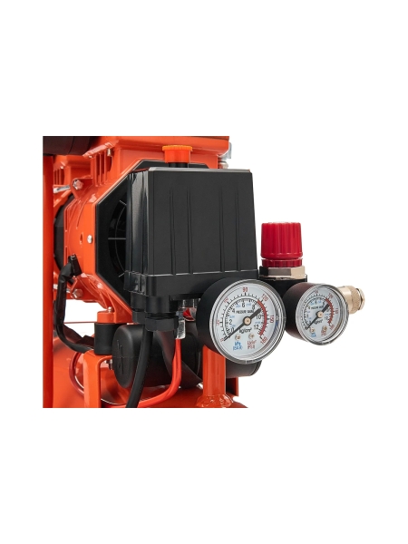 Безмасляный малошумный компрессор (9 л; 8 бар; 195 л/мин) Gigant GSWK-9/1400