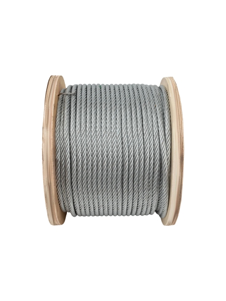 Стальной трос Gigant DIN 3060 8мм оцинкованный 100м GSC-002