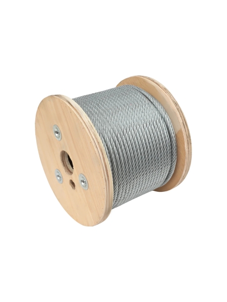 Стальной трос Gigant DIN 3060 8мм оцинкованный 100м GSC-002