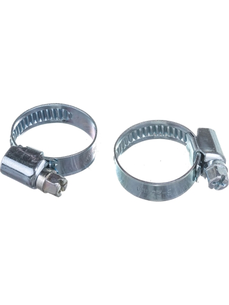 Червячный хомут оцинк Gigant 16-25 мм/9 W1, 25 шт G/1/28