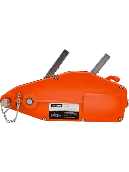 Рычажная тросовая лебедка Gigant 0,8 т, L=20м GEW-23, Диаметр троса 8,3мм, МТМ 800
