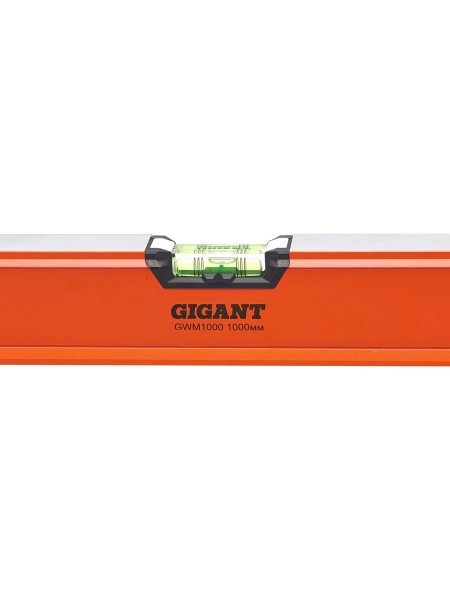 Алюминиевый магнитный строительный уровень Gigant 1000 мм GWM1000