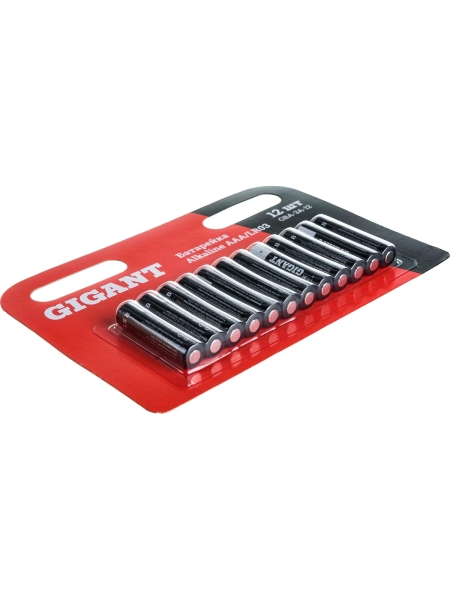 Батарейка Gigant Alkaline ААА/LR03 блистер 12 шт. GBA-3A-12