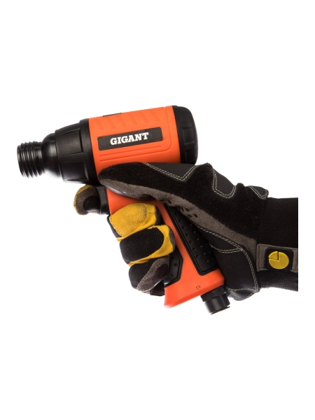 Пневмодолото (5 Дж; оснастка 10 мм шестигранник) Gigant RP4500 + 5 насадок