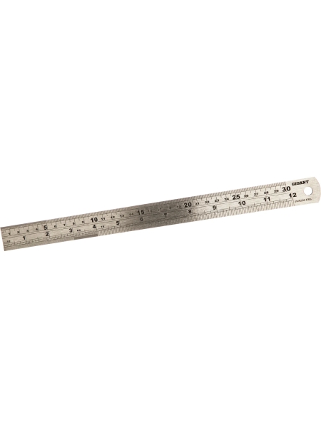 Цельнометаллическая линейка 300 мм Gigant GMR 300