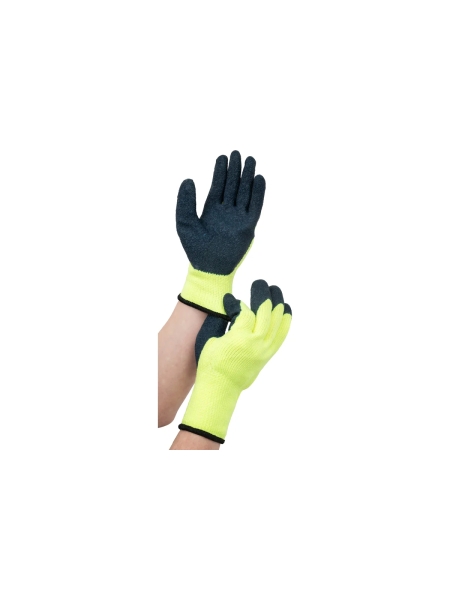 Нейлоновые перчатки с покрытием вспененным латексом Gigant размер 10 GGN-110
