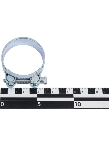 Хомут силовой шарнирный D52-55мм, оцинкованная сталь Gigant 123972