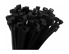 Нейлоновая хомут-стяжка 7,6х500 черная, 100 шт Gigant G/1/85