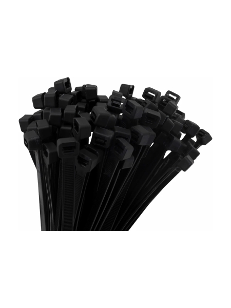 Нейлоновая хомут-стяжка 7,6х500 черная, 100 шт Gigant G/1/85