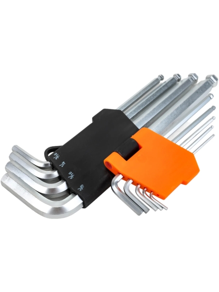 Набор шестигранных дюймовых ключей 9 шт Gigant, grf-121