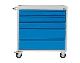 Тележка инструментальная 5 ящиков (Россия), Gigant GTTR-5