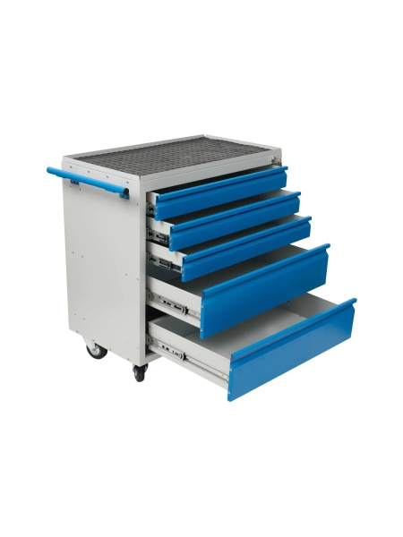 Тележка инструментальная 5 ящиков (Россия), Gigant GTTR-5